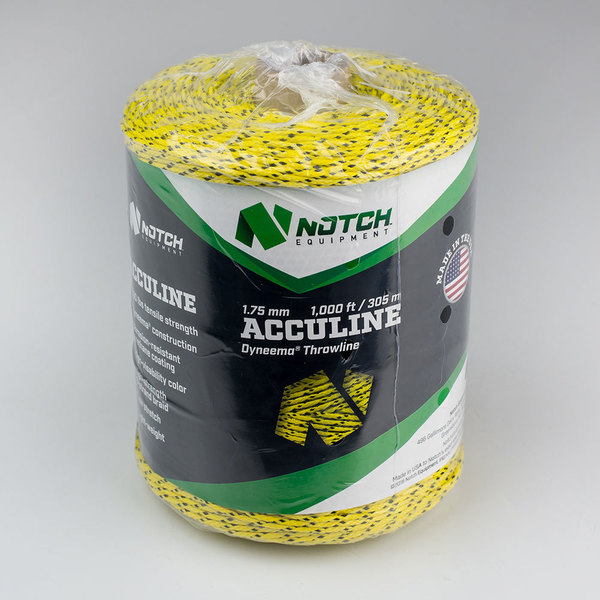 Notch Equipment Notch Acculine Throwline 1.75mm 1000ft NTL175 : NTL175-1000